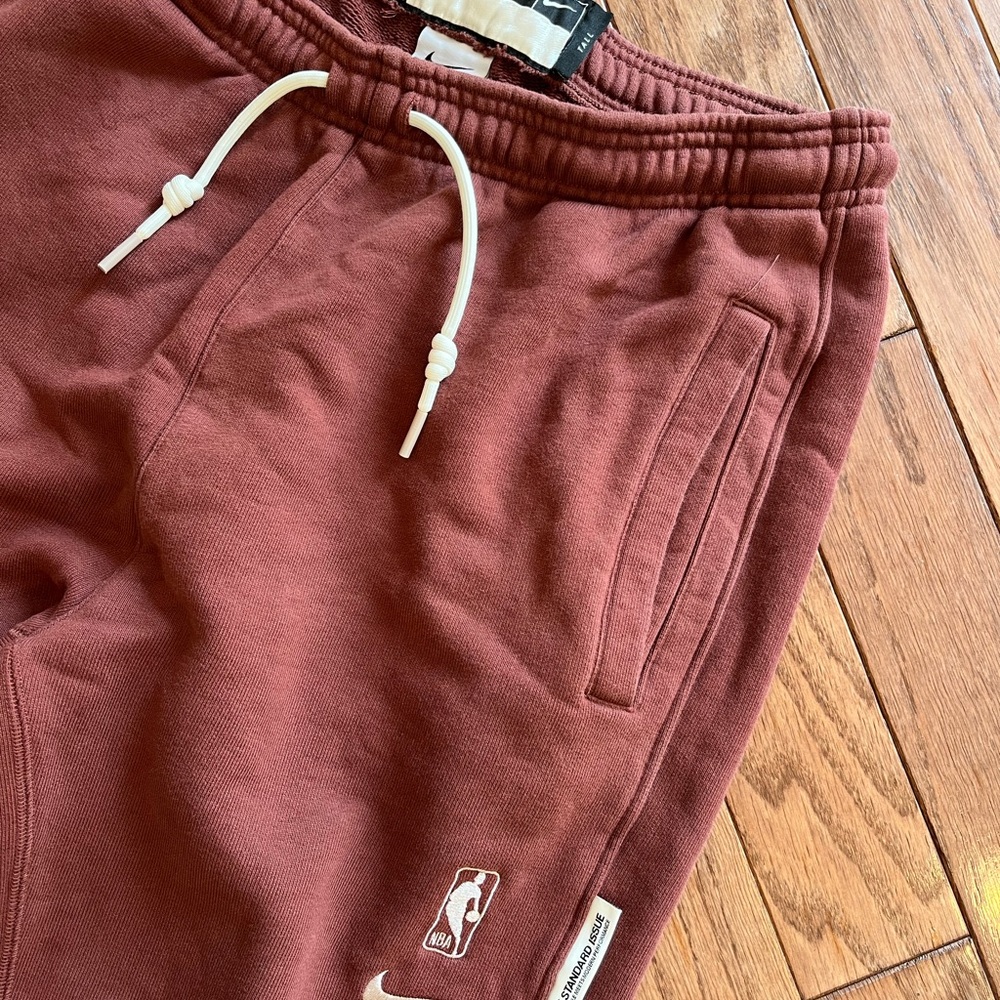 Nike NBA Rockets Maroon Jogger Sweatpants